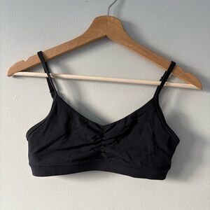 Aritzia Golden Sports Bra Top Size Small